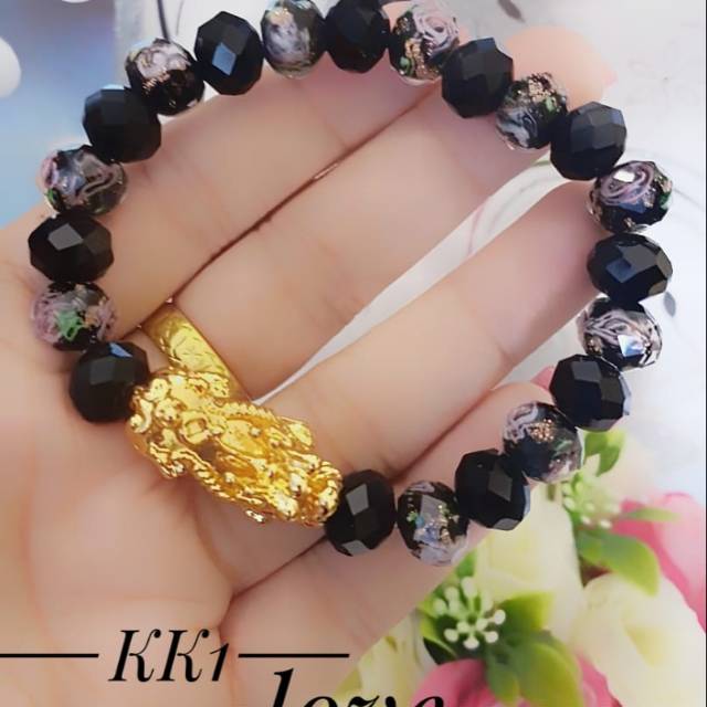 Xuping gelang naga lapis emas 24k terlaris