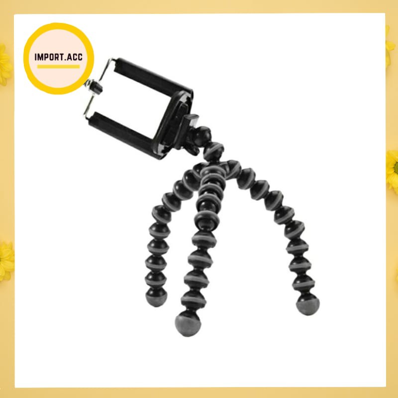 Gorilla Pod Universal Flexibel 15CM Tripod Octopus Flexibel Holder U Standing Camera [IMPORT]