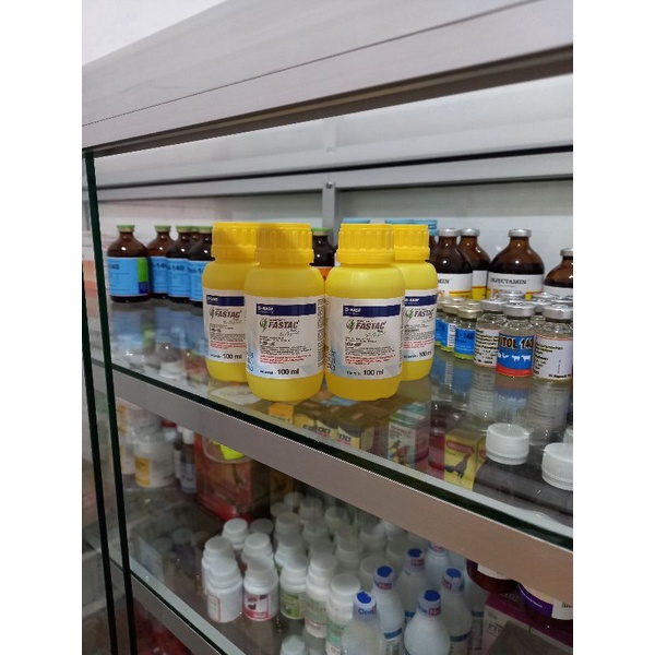 kjg Fastac 100 ml obat kutu untuk hewan berbulu sapi kambing kuda anjing kucing dll dan untuk
