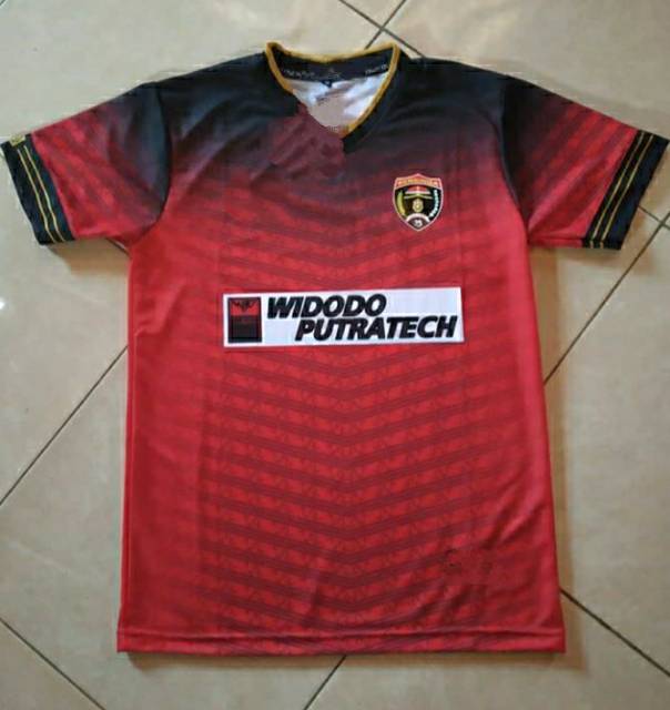 Jersey Persinga Ngawi Home 2019 Liga 2 Merah Printing Retro Lokal