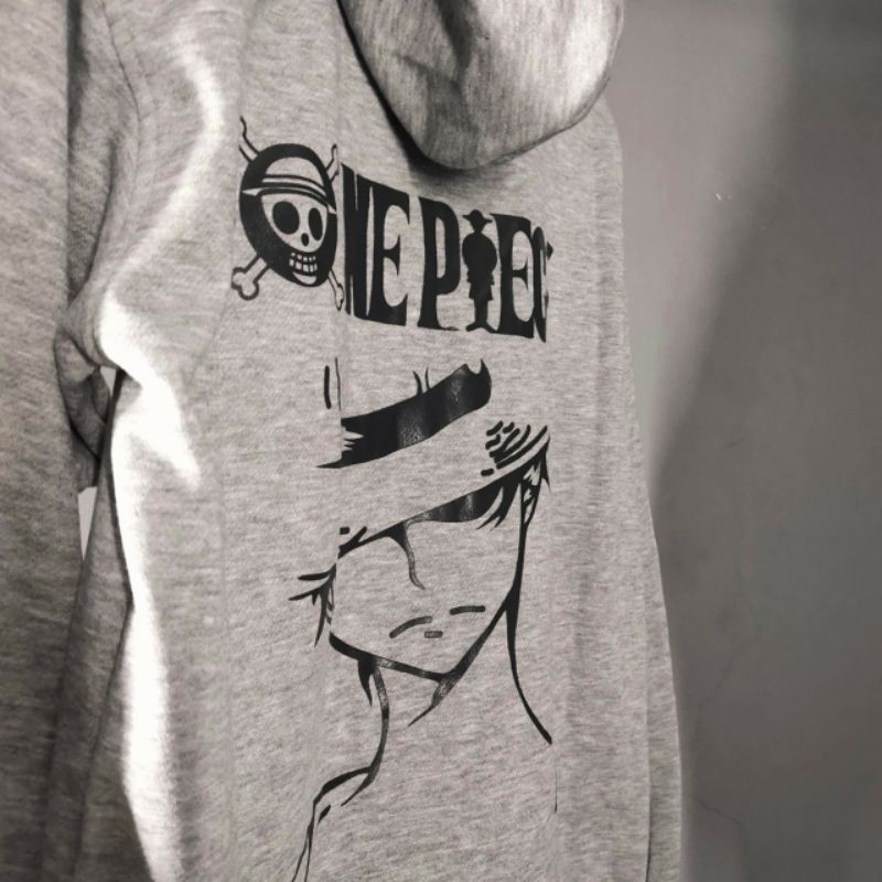 Jaket anime one piece/jaket luffy/jaket one piece zipper/jaker anime