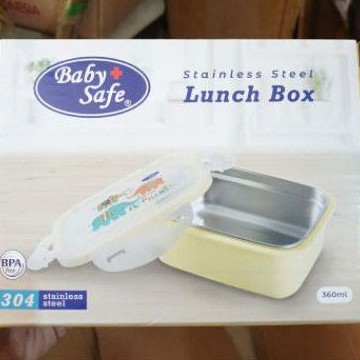 Baby Safe Stainless Steel Lunch Box SS009