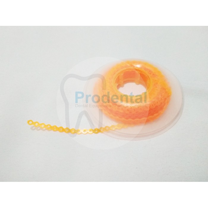 Karet Behel Gigi / Karet Bracket Powerchain 10cm Warna No.30