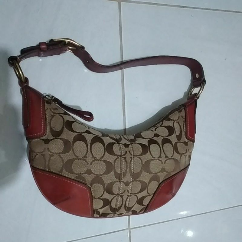 coach mini hobo preloved