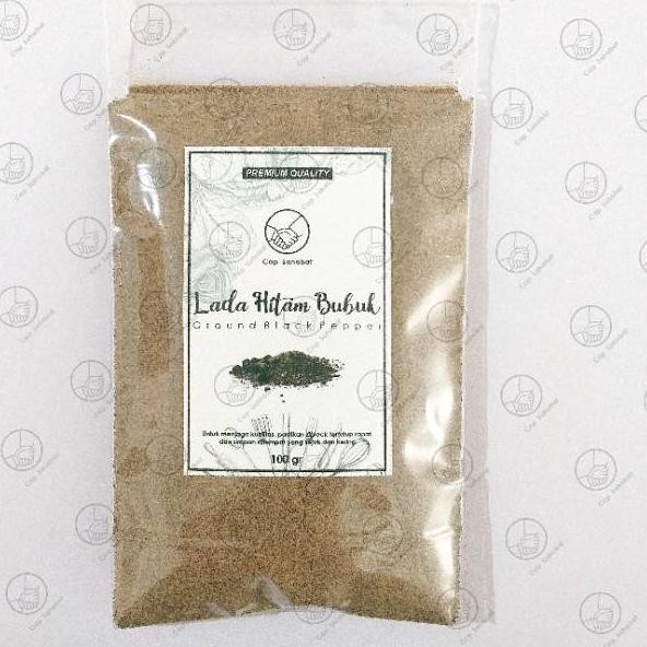 

(FREE ONGKIR) 100gr Lada Hitam Bubuk / Ground Black Pepper / Rempah / JSR 100% PREMIUM QUALITY