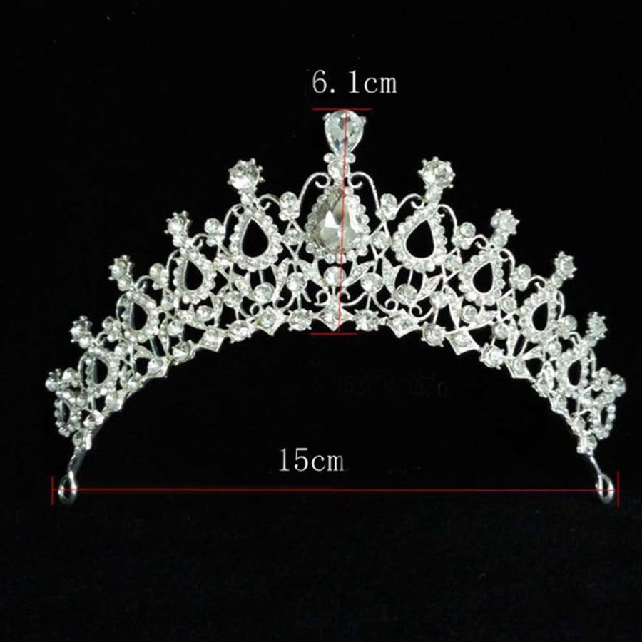 Mahkota Wanita mutiara tiara queen wedding