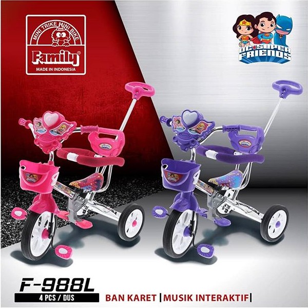 Harga Sepeda Roda 3 Family Untuk Anak 1 Tahun - SEPEDAPUL