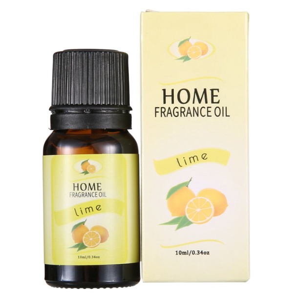 Essential Oil Aromatherapy Diffuser Pengharum Ruangan Fragrance Oil Pewangi Aroma Ruang Humidifier Minyak Wangi Pengharum Ruangan Humidifier Reed Difuser Uap-OIL-O4-LIME
