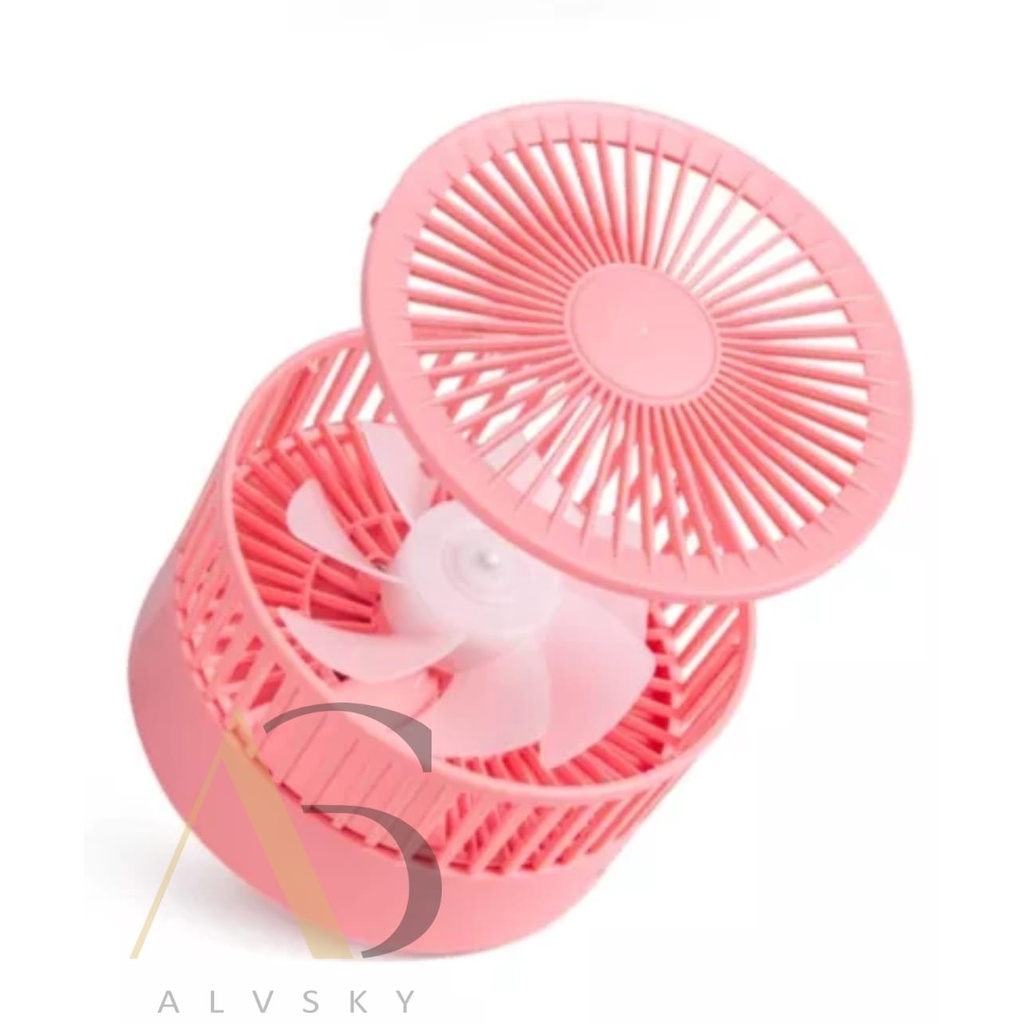 KIPAS LIPAT MINI USB / KIPAS ANGIN PORTABLE / USB RECHARGEABLE MINI DESK FAN / KIPAS BELAJAR KIPAS MINI LAZY SUMMER KIPAS LIPAT