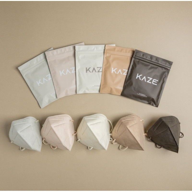kaze mask kn95 dewasa original masker kaze nagita
