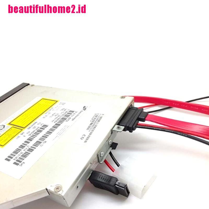 (Bf) Kabel Power Sata 7 + 6 Pin Slimline Untuk Dvd + - Rw Drive Pc