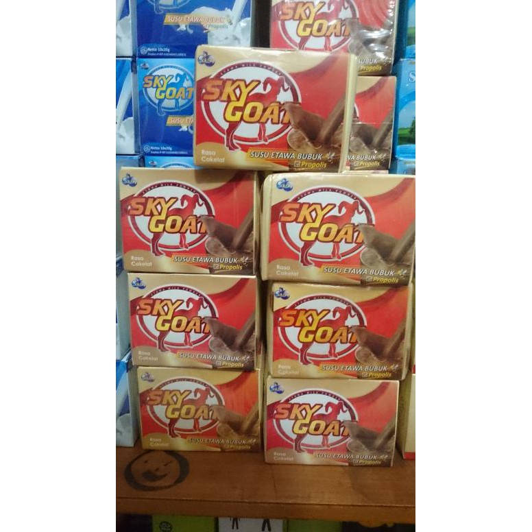 

(best seller) Skygoat | Susu Kambing Skygoat Coklat Propolis | Susu