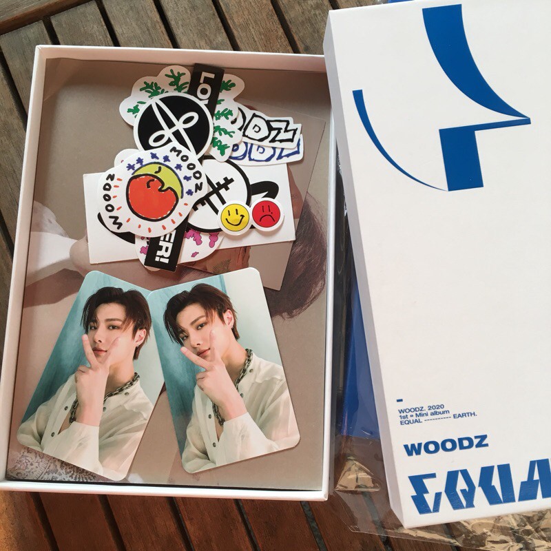 Woodz Cho Seungyoun Equal Album : Photocard, Poster Earth Cosmic