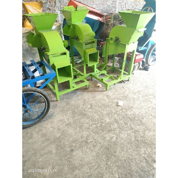 mesin cacah rumput Chopper multi fungsi komplit diesel engine siap pakai