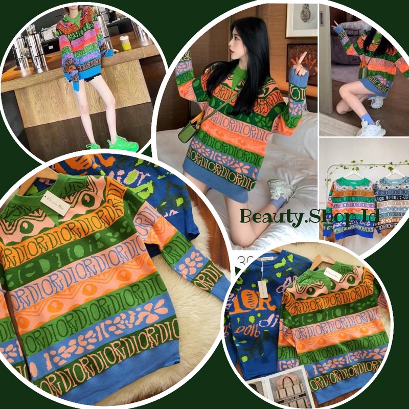 [IMPORT] Sweater Knit Premium | Sweater Import Premium | Sweater CDR Korean Style E4