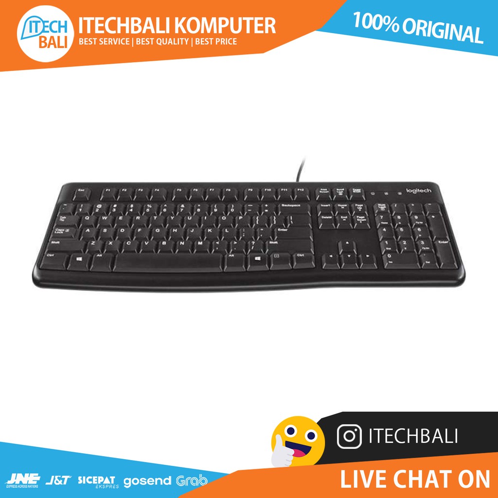 Keyboard LOGITECH K120 Keyboard Kabel 100% Original