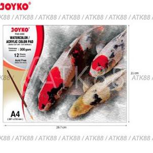 

Sale ZI6VD Joyko watercolor/acrylic pad A4 300gsm 77 Buruan Beli