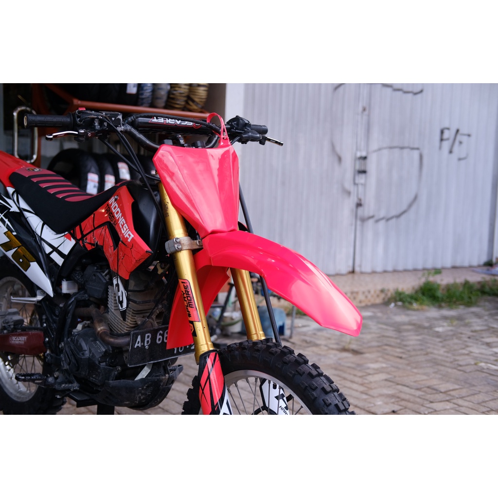 Promo Sparkboard Slebor Spakbor Depan Papan Nomor Papan Plat Nomer CRF 150L 250 450 2018 SRX / RNX