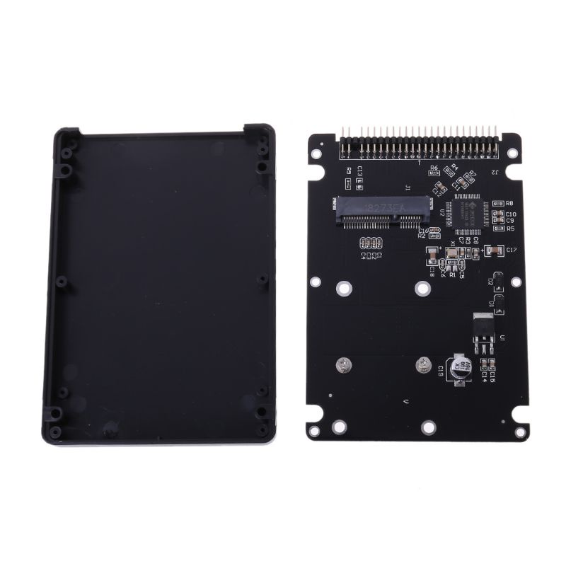 Btsg mSATA SSD Hard Disk to44Pin IDE Adapter Dengan Enclosure Untuk Case 2.5 &quot;HDD fo