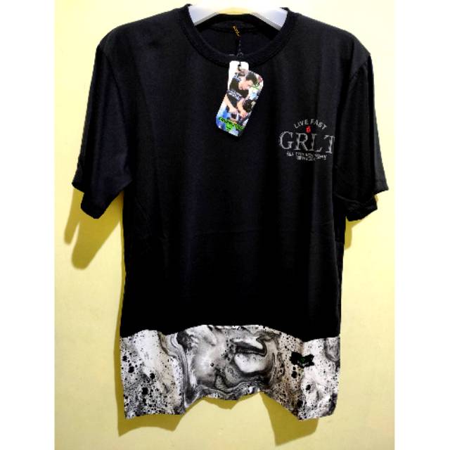 Kaos greenlight premium BM ori keren