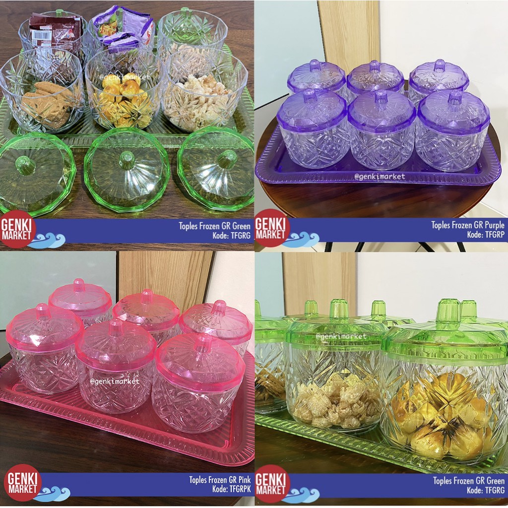 Toples Kue  Kering Toples Tempat  Kue  Lebaran  Natal Imlek 