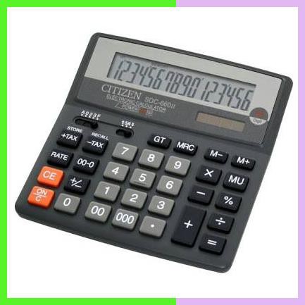 

Citizen Sdc660Ii Desktop Calculator/Kalkulator Meja