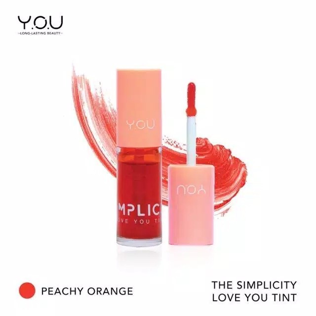 YOU The Simplicity Love You Tint lip tint pewarna bibir lipstick bibir