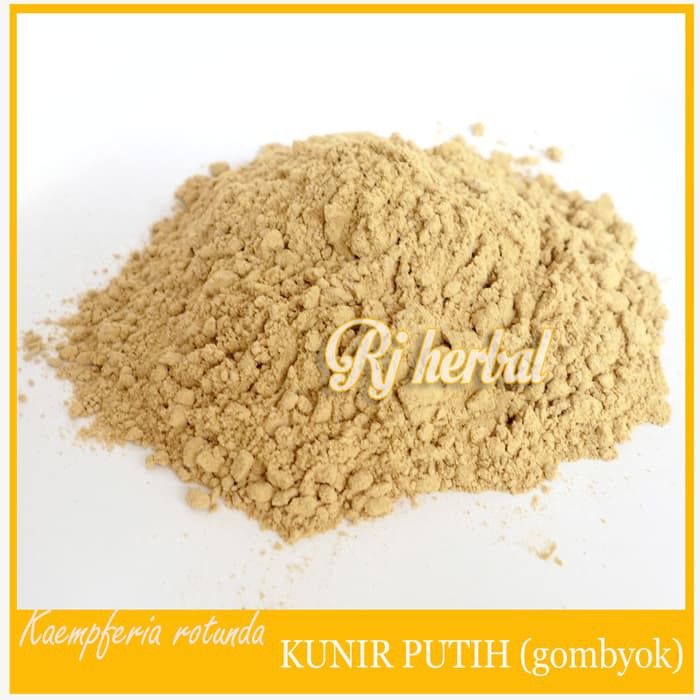 

JAMU / OBAT 100 GR KUNIR PUTIH / WHITE TURMERIC BUBUK SEHAT & AMAN