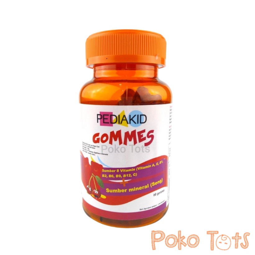 Pediakid Gommes Multivitamins 60s Gummies Multivitamin Anak Isi 60 Kapsul