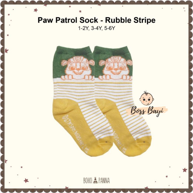 BOHOPANNA - Paw Patrol Sock - Kaos Kaki Anak Karakter Paw Patrol