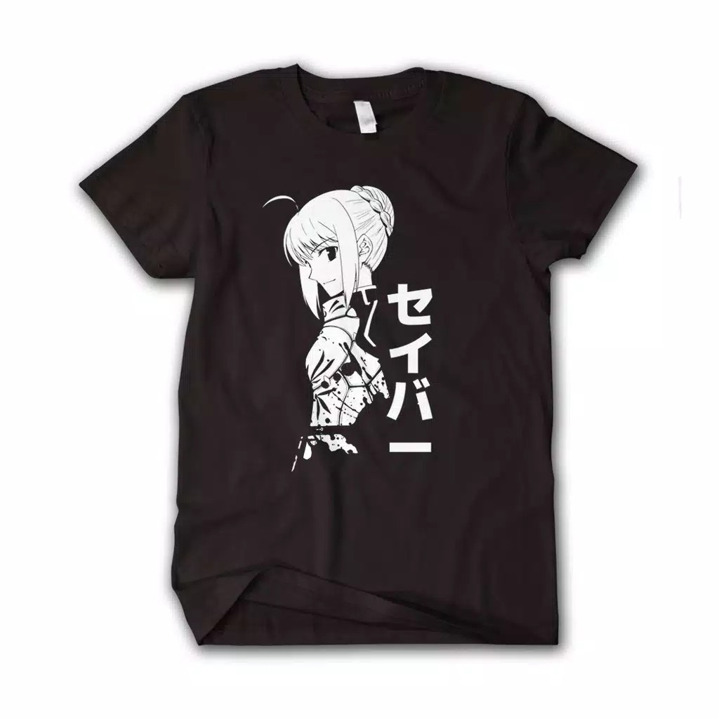 KAOS ANIME ARTURIA PENDRAGON FATE STAY NIGHT DISTRO PDS