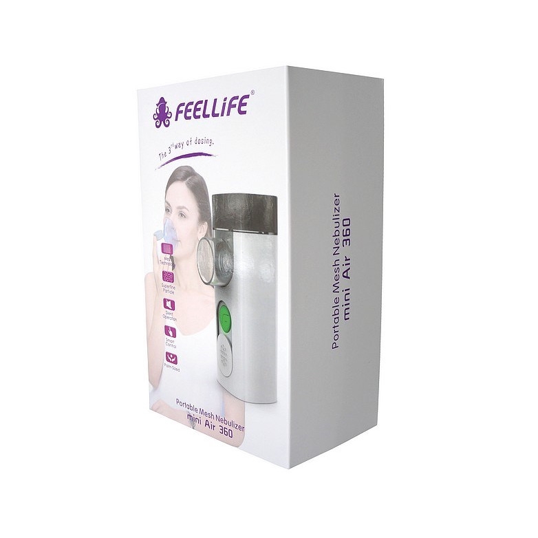 Nebulizer Portable Mesh Feellife Mini Air 360+ / Nebulizer Ultrasonic