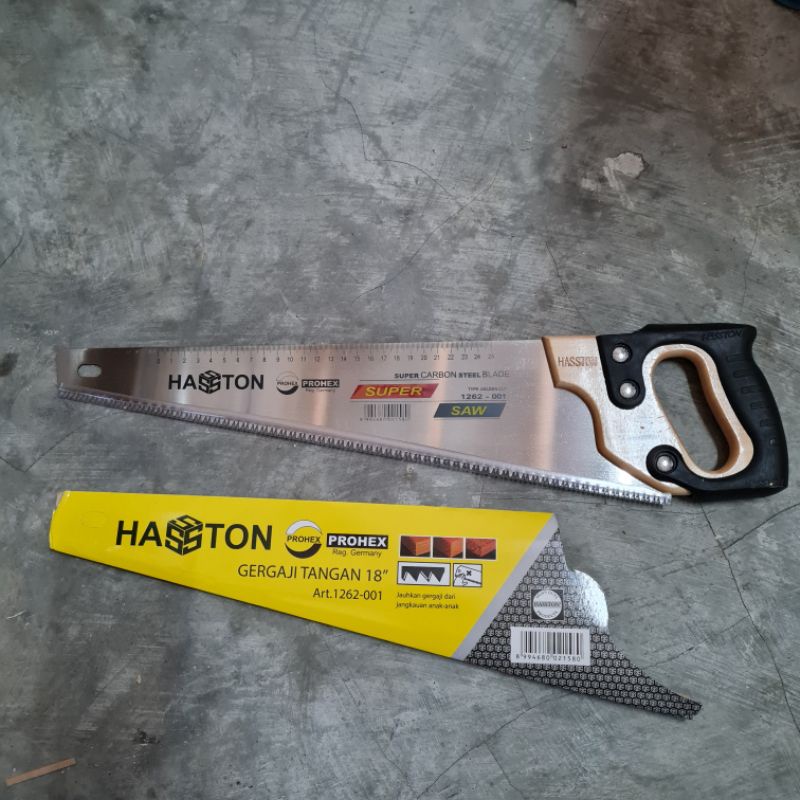 GERGAJI GAGANG KAYU KARET HASSTON PROHEX 18