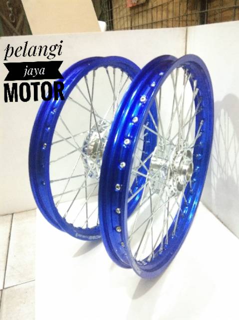 Sepaket Velg Vixion old Rx king Tromol set Jari Velg  Rx king - Vixion Old - Velg Ukuran 140 / 160 r