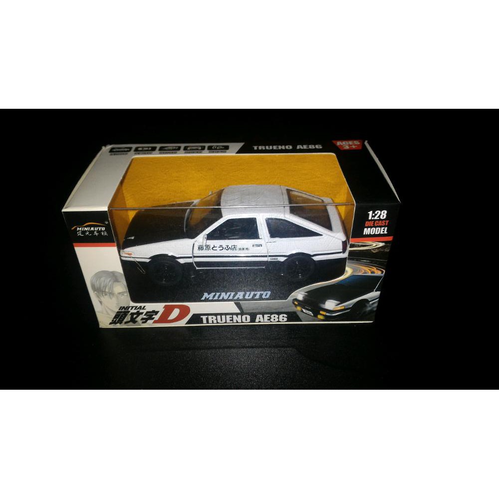 Miniauto Toyota Trueno AE86 Initial D
