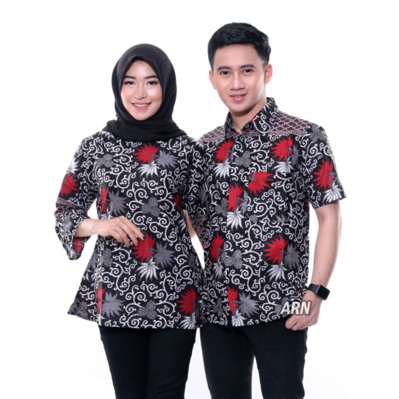 Batik Dolby Dolbi Dobby Doby Tenun Sutra Tulis Katun ATBM Baton Sarimbit Couple PKL Hem sogan SRG30x