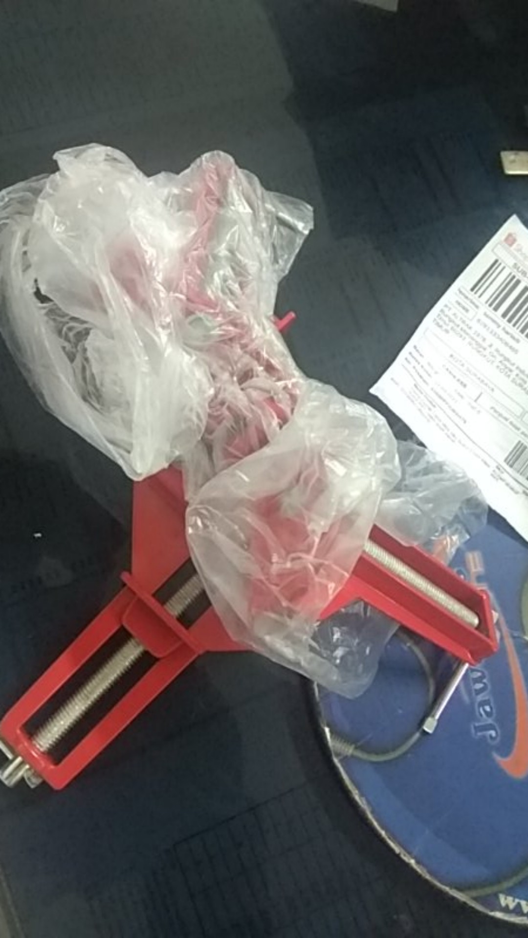 Clamp Corner Catok Mitre Siku Sudut 3 Inch Klem Sudut Rrt / Catok Pojok Merah