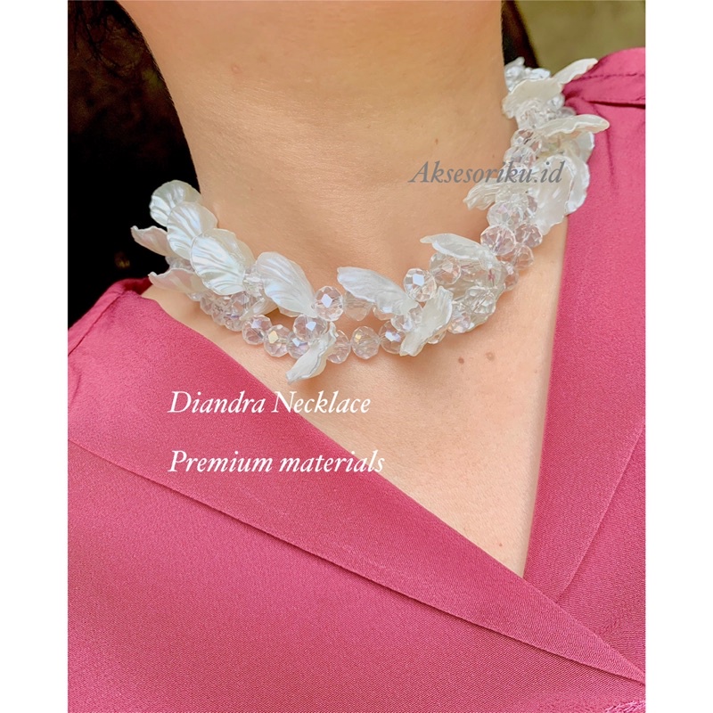 Diandra Necklace | Diandra Crystal Choker