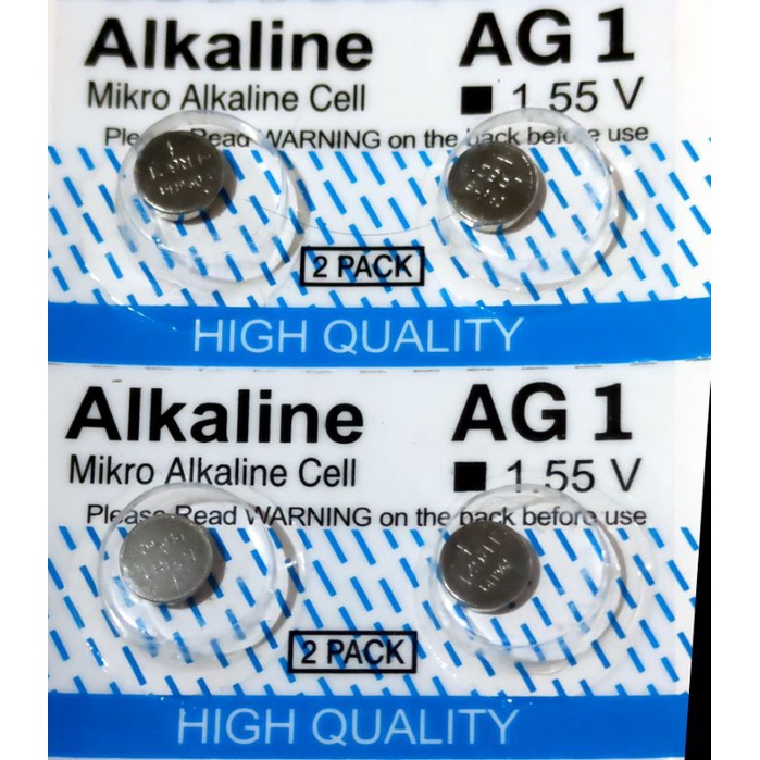 Batre Jam Tangan Alkaline AG1 LR621 Watch Battery Baterai kecil jam Kalkulator