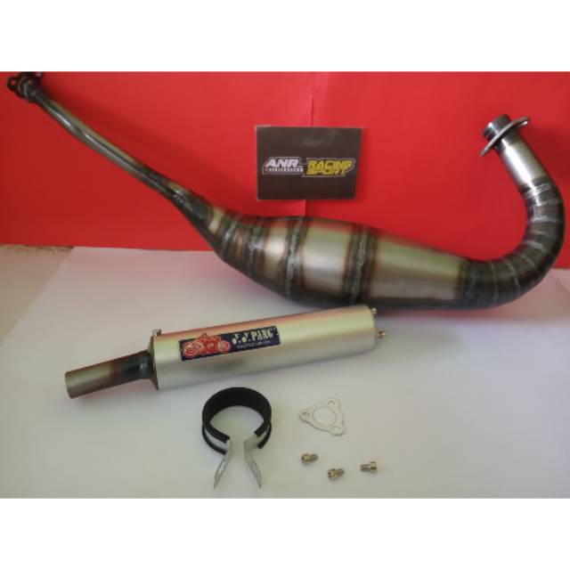 Knalpot Ninja R RR Yypang Plat Silincer Aluminium Las