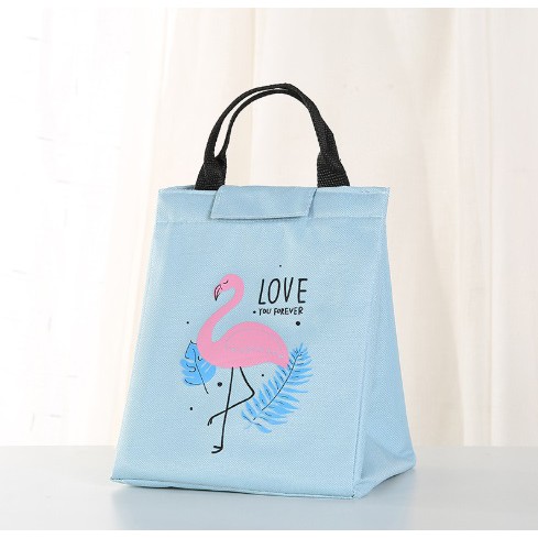 [BIG SALE] Lunch / Cooler Bag tas bekal makanan FLAMINGO BR (free ice jelly)