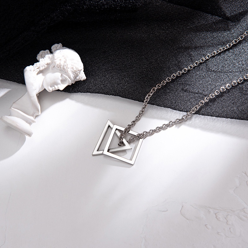 Necklace Accessories Hip Hop Trendy Jump Di Simple Pendant Chain