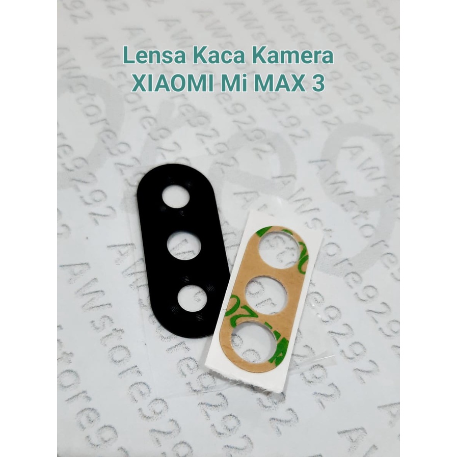 Camera Lens Lensa Kamera Kaca Kamera Belakang XIAOMI Mi MAX 3