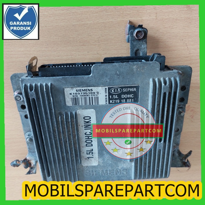 ECU KOMPUTER ENGINE CONTROL UNIT KIA TIMOR 1.5 1500 DOHC