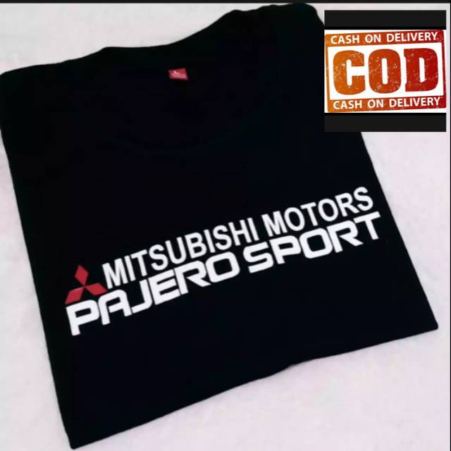 (COD) TSHIRT BAJU KAOS MITSUBISHI PAJERO SPORT /  PAJERO /  MITSUBISHI PAJERO H&H TwinShop