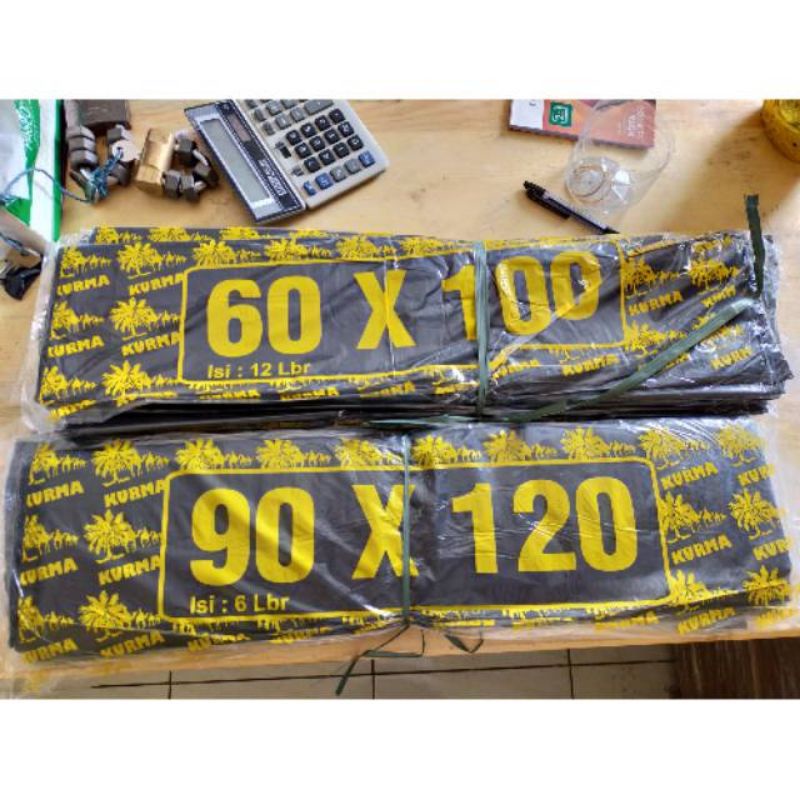 KANTONG SAMPAH BESAR 90×120/ KANTONG PLASTIK SAMPAH HITAM / KANTONG SAMPAH JUMBO 60x100/ PLASTIK MUR