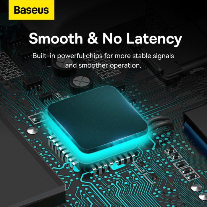 Baseus Hub Adapter Type C Lite Sereis 4 in 1 - USB Hub for Laptop &amp; PC - 5V 3A - Garansi Resmi 6 Bulan