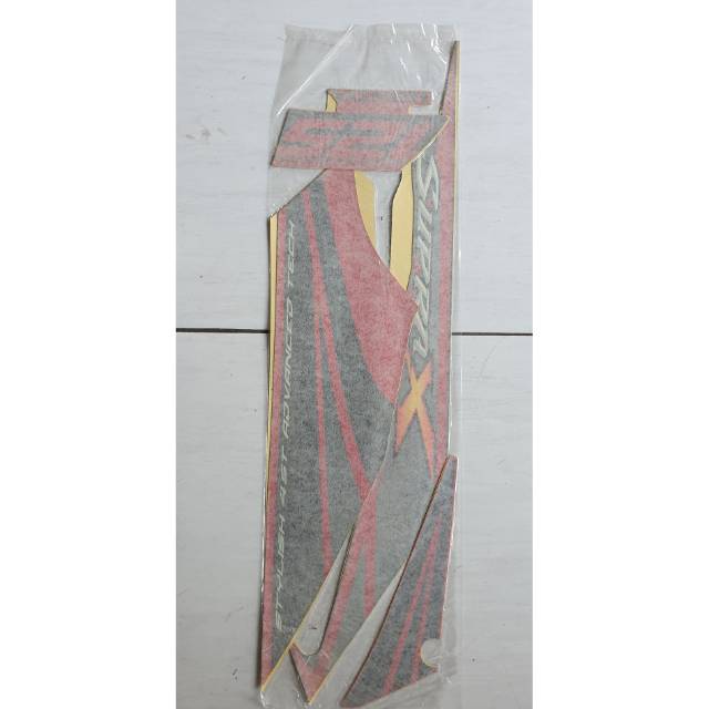 Sticker / Striping / Lis body motor Honda Supra x 125 2007