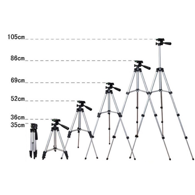 Tripod weifeng for dsrl handycam camera handphone plus holder u