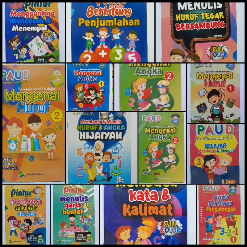 Aneka Buku PAUD TK - Brian Publisher